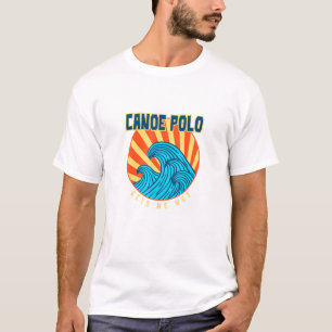 Canoe Polo ger mig Blöt Tropical Sports Sunny T Shirt