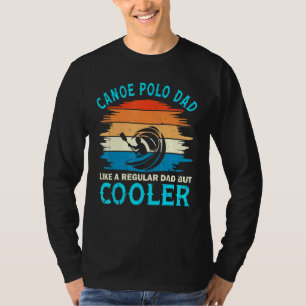 Canoe Polo Pappa du talar om Paddle Polo-molnet T Shirt