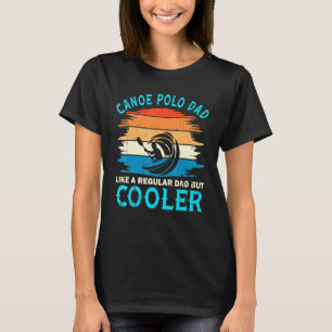 Canoe Polo Pappa du talar om Paddle Polo-molnet T Shirt