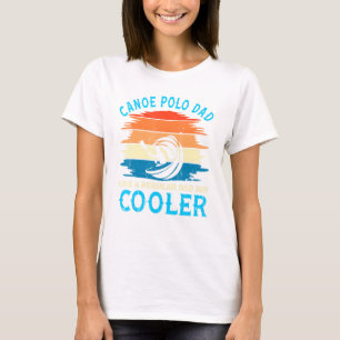 Canoe Polo Pappa du talar om Paddle Polo-molnet T Shirt