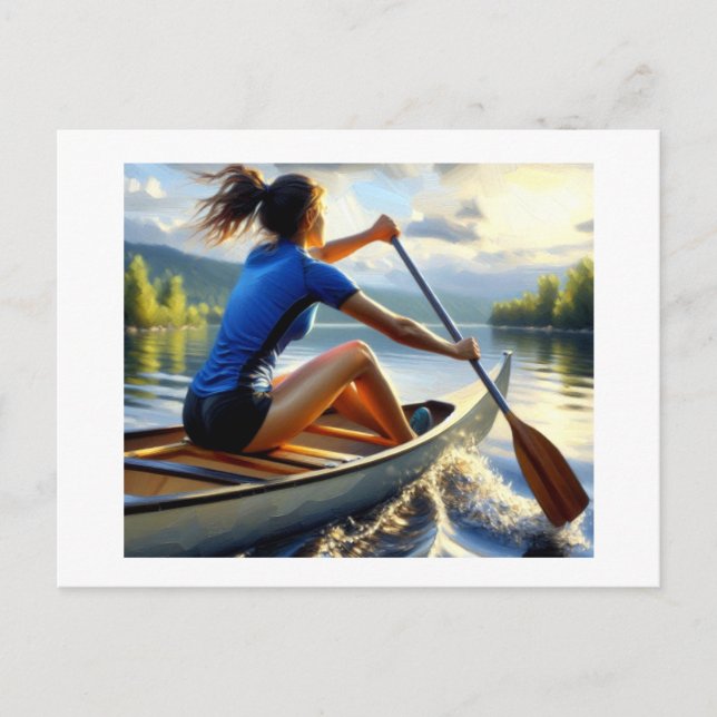 Canoe Resa Vykort (Framsida)