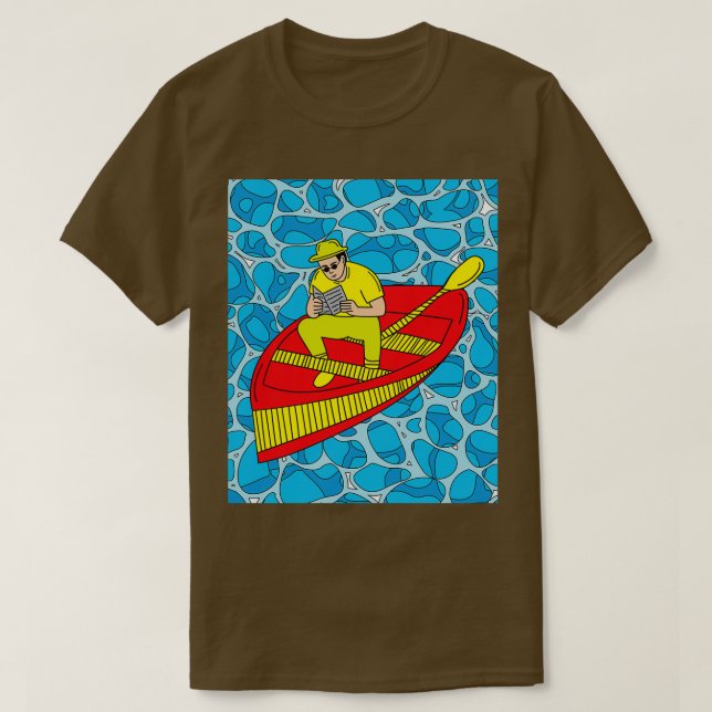 Canoe Reto Nature Vatten 5 T Shirt (Design framsida)
