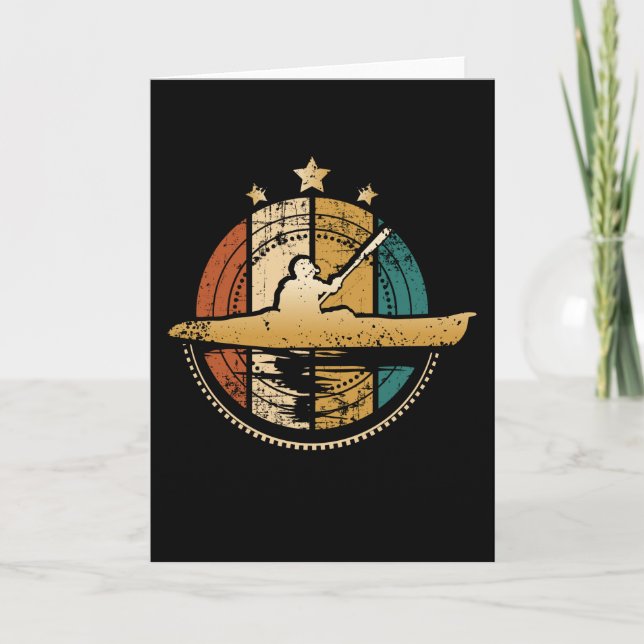 Canoe Retro Kort (Framsida)