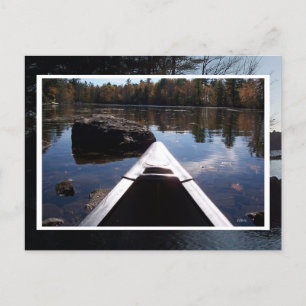 Canoe Ride Postcard Vykort
