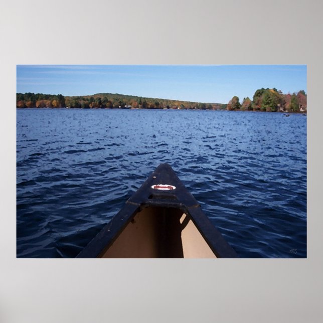 Canoe Ride Poster (Framsidan)