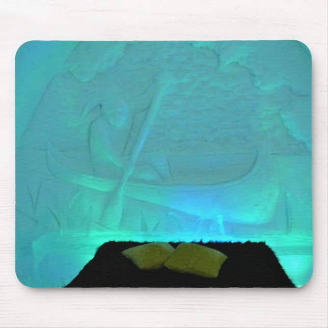 Canoe Room at Hotel de Glace, Quebec, Kanada Musmatta (Framsidan)