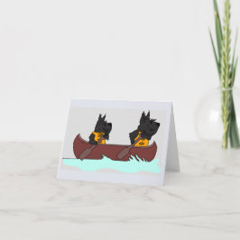 Canoe Scot & kompis Anteckningskort