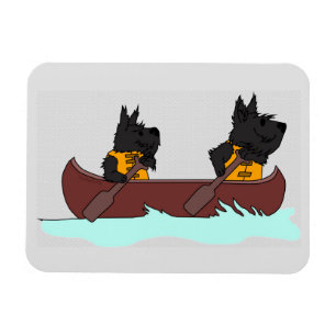 Canoe Scot & kompis Magnet