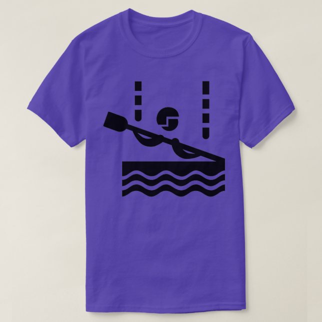 Canoe slalom 3 t shirt (Design framsida)