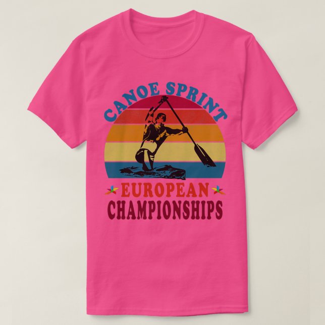 Canoe Sprint-EM T Shirt (Design framsida)
