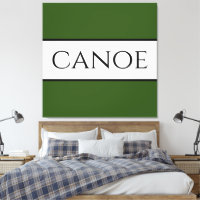 CANOE Wide Forest Grönt White Summer Rand