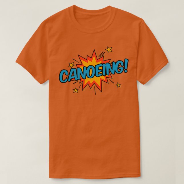 Canoeing 5 t shirt (Design framsida)