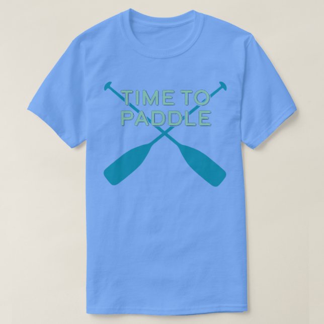 Canoeing Canoeists Canoeing Paddle Whitewater T Shirt (Design framsida)