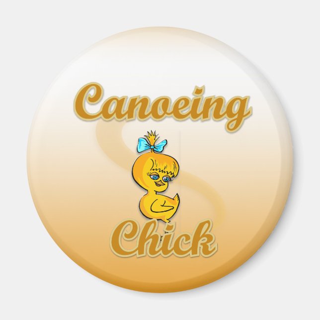 Canoeing Chick Magnet (Framsidan)