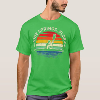 Canoeing Ginnie Vår Florida River Canoe Älskare T Shirt