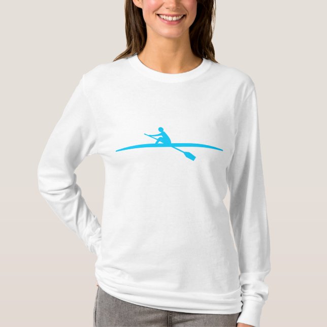 Canoeing - Himlar Blue Tee (Framsida)