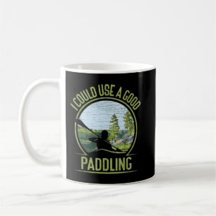Canoeing Kayak I kan Använda en Bra Paddling Kaffemugg
