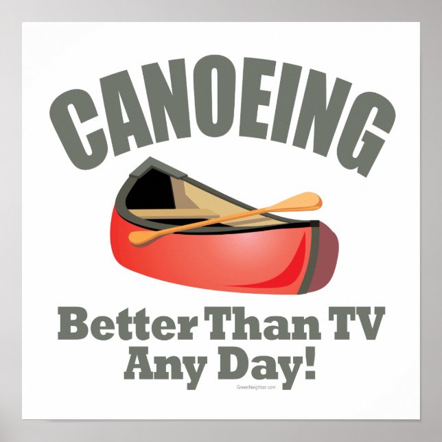 Canoeing Poster (Framsidan)