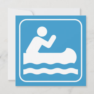 Canoeing Symbol-inbjudan Inbjudningar