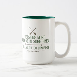 Canoeing | Thoreau-offert Två-Tonad Mugg