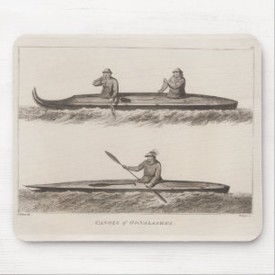 Canoes, Oonalashka, Alaska Musmatta