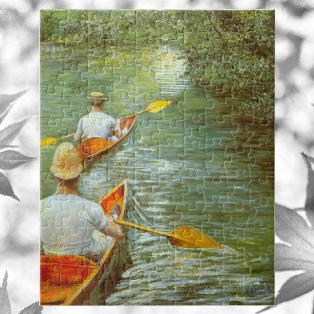 Canoes, Perissoires av Gustave Caillebotte Pussel (Skapare uppladdad)