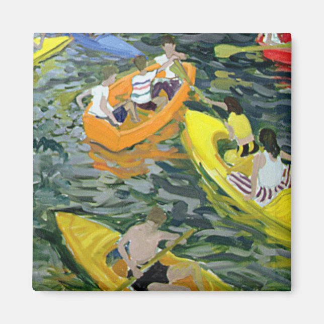 Canoes Wickstead Park Magnet (Framsidan)