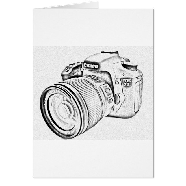 Canon 7d hälsningskort (Framsidan)