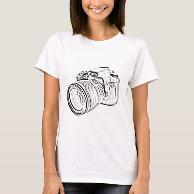 Canon 7d tee shirt (Framsida)