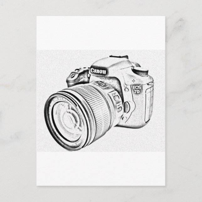 Canon 7d vykort (Framsida)