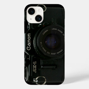 Canon AE-1 Black Vintage Camera