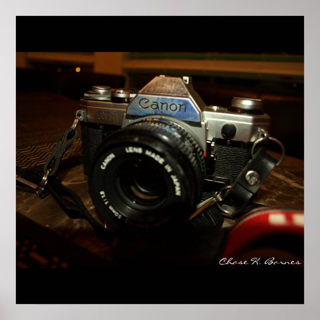 Canon AE-1 Poster (Framsidan)