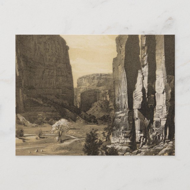 Canon de Chelle, NM Vykort (Framsida)