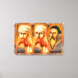 Canon Legends Dr John Dee alias. Mahatma Morya Canvastryck