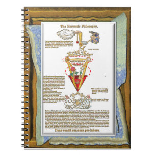 Canon Legends Rosicrucian 33 Ro och Lily Tableau Anteckningsbok