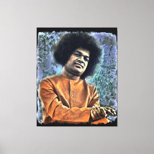 Canon Legends Sathya Sai Baba - Canvastryck