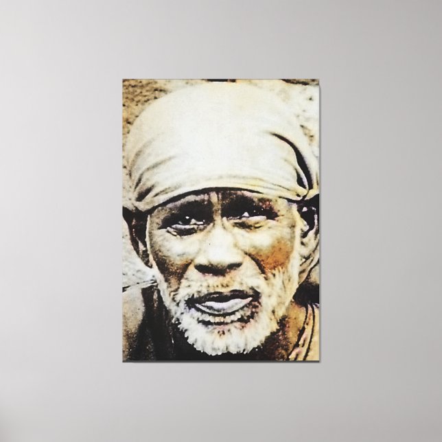 Canon Legends Shirdi Sai Baba - Canvastryck (Framsida)