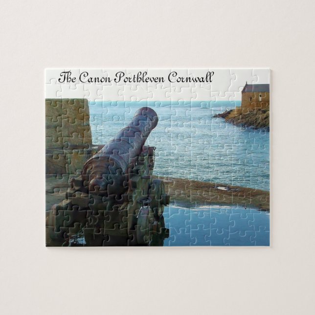 Canon Porthleven Cornwall England Pussel (Horisontell)