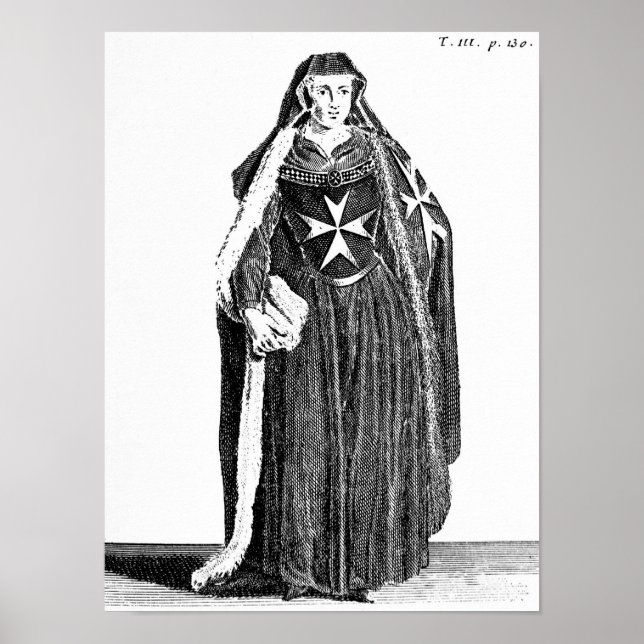 Canoness of the Order of St John of Jerusalem Poster (Framsidan)