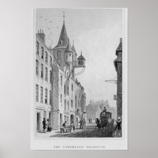 Canongate Tolbooth, Edinburgh Poster (Framsidan)