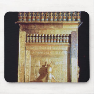 Canopic bröstkorg i form av en musmatta