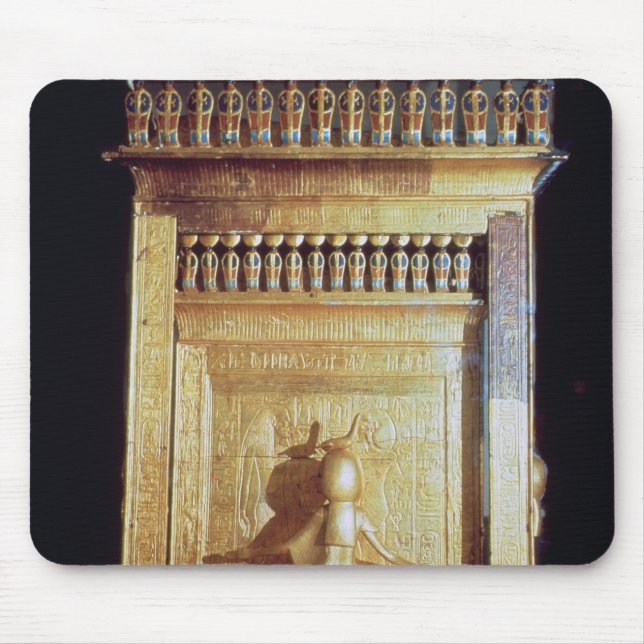 Canopic bröstkorg i form av en musmatta (Framsidan)