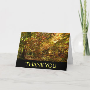 Canopy of Höst löv - tackkort (tomt invändigt)