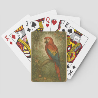 Canopy Sentinel - Scarlet Macaw Casinokort
