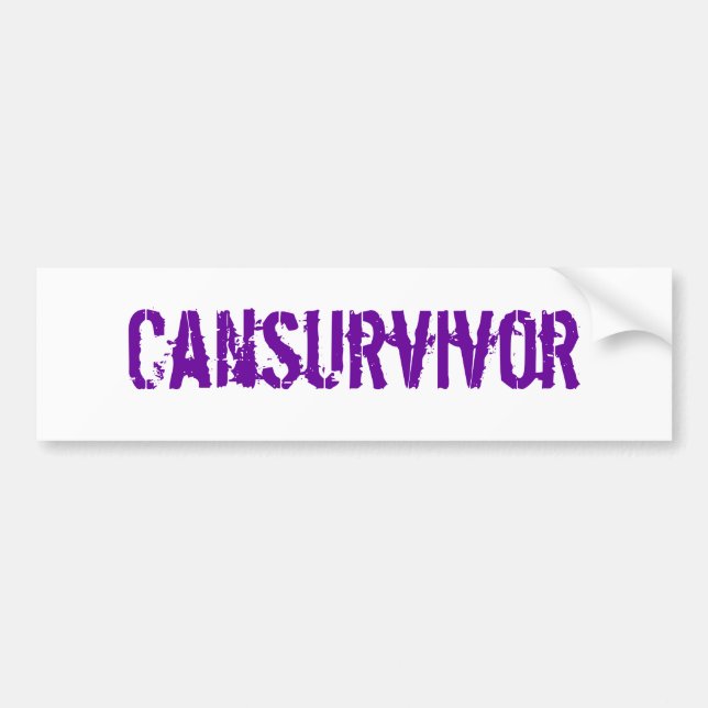 Cansurvivor Bildekal (Framsidan)