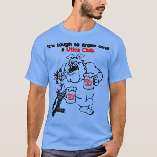 Cant Argue over a Utica Klubb Beer Retro Defunct B T Shirt