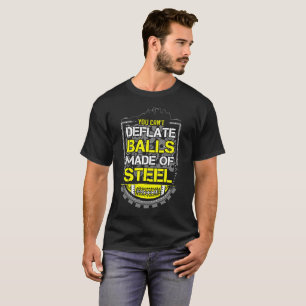 Cant du deflaterar bollar som göras av, stålsät tröja