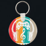 Cant Hear You Im Gaming Nyckelring<br><div class="desc">A stylish keychain featuring a vintage classic car design. A perfect accessory for car lovers and collectors. Great for everyday use or as a small and thoughtful gift for classic car enthusiasts.</div>