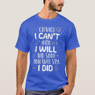 Cant jag ska göra skollärarrörelsen. t shirt