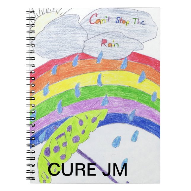 "CANT STOPP konst FÖR REGNA" av "Emma ", Anteckningsbok (Framsidan)